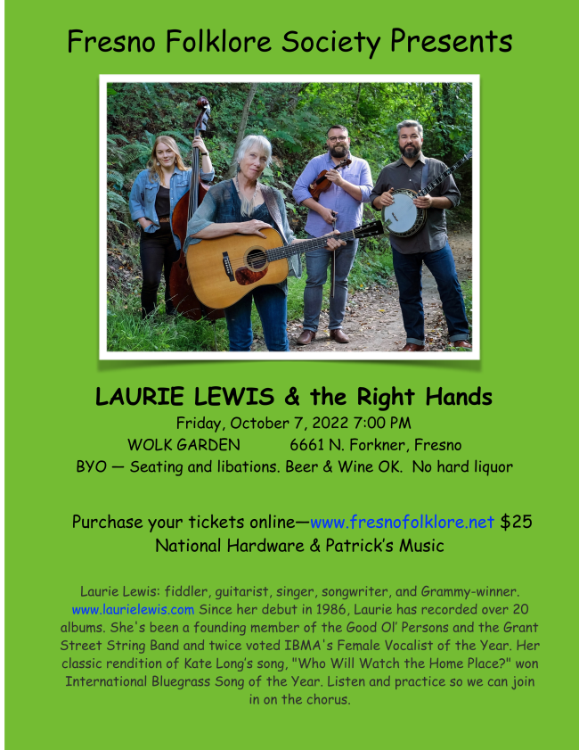 LAURIE LEWIS and the Right Hands